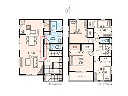 物件画像 大和市福田　新築一戸建て