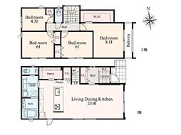 物件画像 横浜市青葉区青葉台2丁目　新築一戸建て