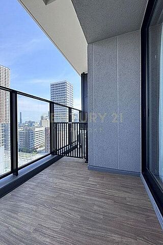 バルコニー プラウドタワー芝浦 13階/-