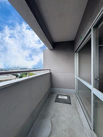 バルコニー 北千束スカイマンション 5階/-