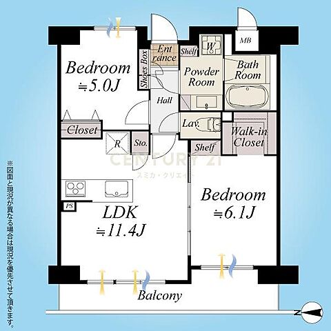 間取り チュリス明大前 8階/-