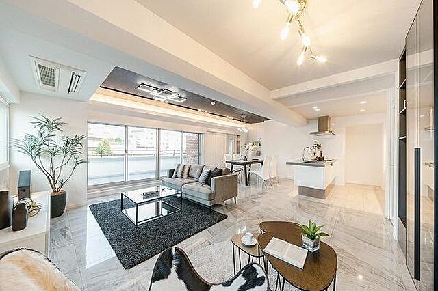 リビング/ダイニング カルム赤坂 5階/-