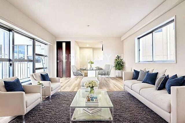 リビング/ダイニング ニューフジマンション 6階/-