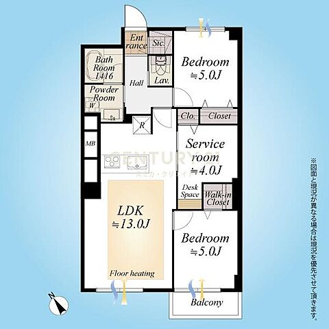 間取り 南平台マンション 3階/-