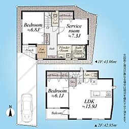 「大岡山」新築分譲住宅/B棟