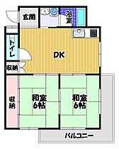 プレアール藤沢台  ｜ 大阪府富田林市藤沢台７丁目19-13（賃貸マンション2LDK・2階・41.66㎡） その2