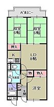 ドルミ・イヌイ  ｜ 大阪府富田林市川面町２丁目1-17（賃貸マンション3LDK・1階・60.57㎡） その2