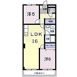 サウスタウンF 2階