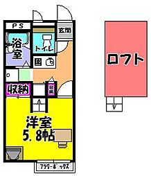レオパレスフラワーヒル2 2階/-