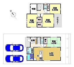 物件画像 富田林市津々山台4丁目　新築一戸建　1号棟