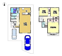 物件画像 富田林市山中田町　新築一戸建　2号棟