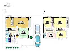河南町さくら坂1丁目 戸建て