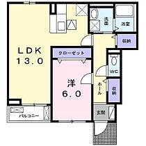 Ｎｏｕｒｉｓｈ　Ｃｏｓｉｙｏ 107 ｜ 京都府京都市伏見区羽束師菱川町284-1（賃貸アパート1LDK・1階・52.38㎡） その2