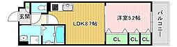 クリエオーレ滝ノ町 3階1LDKの間取り