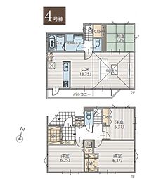 物件画像 戸塚区上矢部町　全3棟4号棟