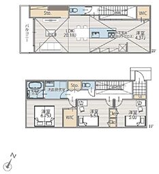 物件画像 神奈川区西大口　全2棟1号棟