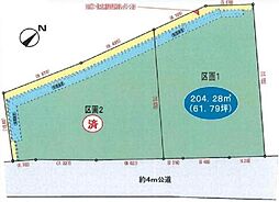 物件画像 鎌倉市極楽寺3丁目　全2区画1号地