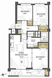 物件画像 富岡シーサイドコーポＭ棟