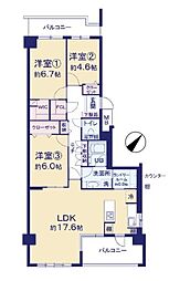 物件画像 リジェンヌ京町3号棟