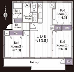 物件画像 たまプラーザ団地3街区6号棟