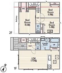 栄区亀井町 全2棟1号棟