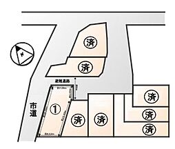 条件付1号地 全8区画