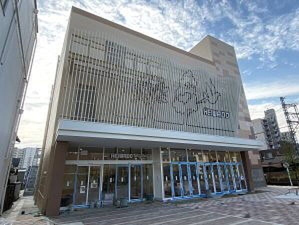 Beautiful mountainous landscape with colorful sky