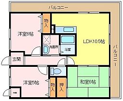 コート諏訪森  ｜ 大阪府堺市西区浜寺諏訪森町西３丁（賃貸マンション3LDK・3階・59.78㎡） その2