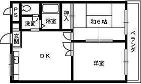 菊里マンション鳳  ｜ 大阪府堺市西区鳳中町８丁（賃貸マンション2LDK・3階・40.00㎡） その2