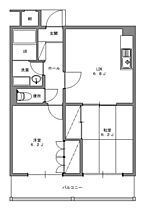 コート上野芝  ｜ 大阪府堺市西区上野芝町５丁（賃貸マンション2LDK・3階・50.00㎡） その2