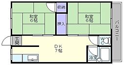 池尻ハイツ 2階/-