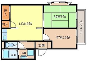 ラコートオオトリ  ｜ 大阪府堺市西区鳳中町４丁（賃貸アパート2LDK・3階・50.00㎡） その2