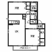 エスポワールB棟  ｜ 大阪府泉大津市松之浜町１丁目（賃貸アパート2LDK・2階・61.60㎡） その2