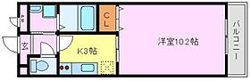 アンプルールクラージュSIMADA  ｜ 大阪府高石市取石４丁目（賃貸アパート1K・2階・33.12㎡） その2