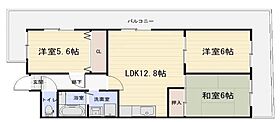 高石スカイハイツ  ｜ 大阪府高石市綾園４丁目（賃貸マンション3LDK・2階・68.54㎡） その2