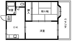 パークサイド津久野 1階