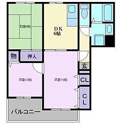 サファージュ高石　A棟 2階