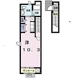 フェリオ津久野 2階/-