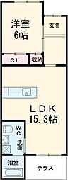 クロトリハイツ 2階