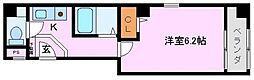 FKビル 1Kの間取図画像
