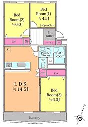 物件画像 薬園台ハイツ4号棟