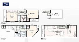 鎌倉市岩瀬 全4棟C号棟