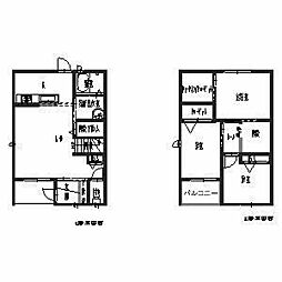 間取図画像 3LDK