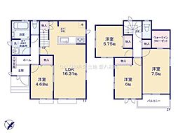 柏市高柳第8　7号棟　新築戸建