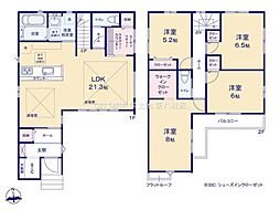 柏市若柴1期　4号棟　新築戸建