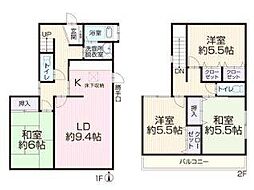 物件画像 鎌ケ谷市中佐津間1丁目　中古戸建