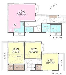 物件画像 鎌ケ谷市北中沢2丁目　中古戸建