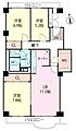 新松戸サンライトパストラル壱番街B棟3階2,580万円