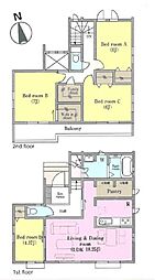 物件画像 鎌ケ谷市西佐津間1丁目 I号棟 新築戸建