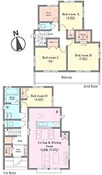 物件画像 鎌ケ谷市西佐津間1丁目　F号棟　新築戸建